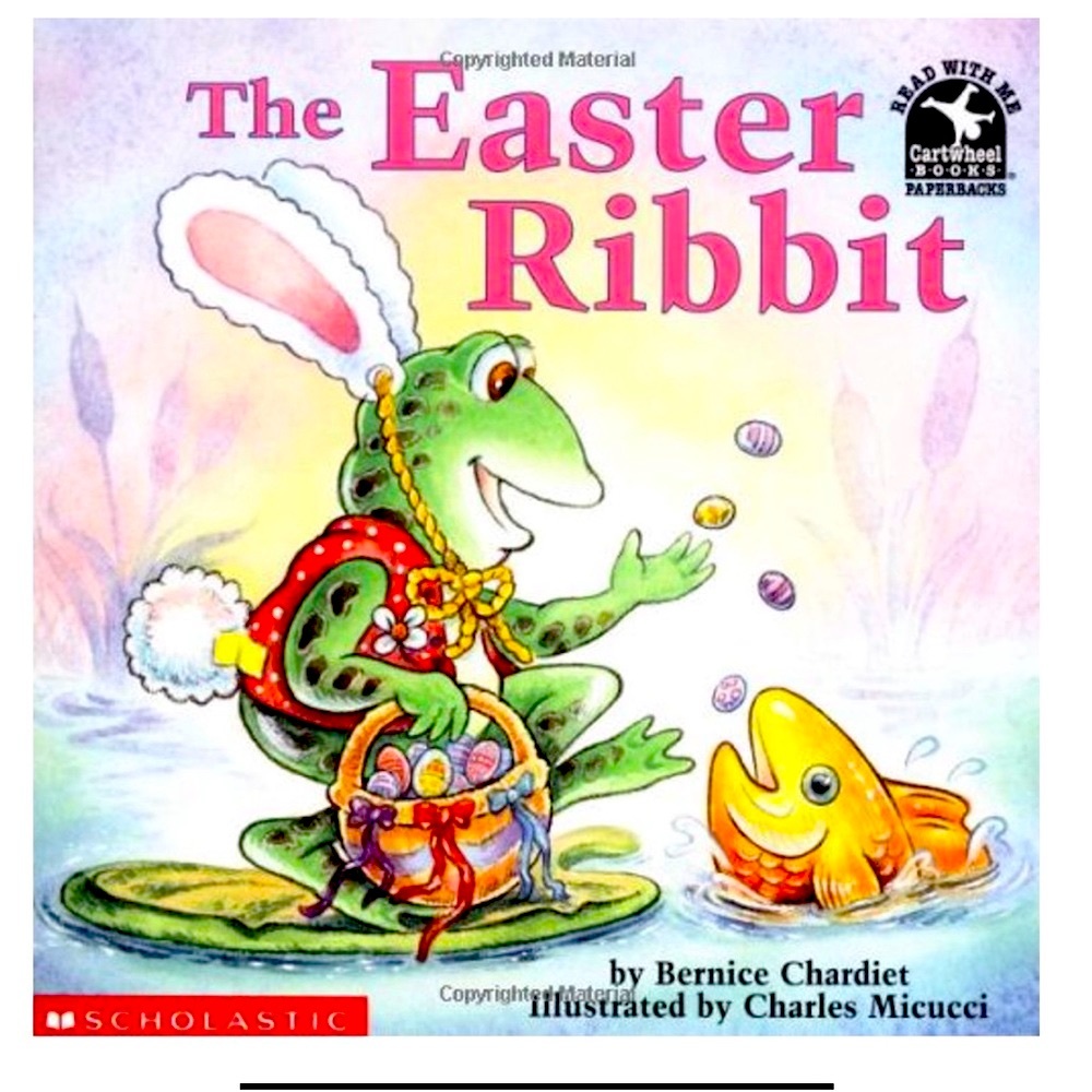 🌻4/$20 The Easter Ribbit book By Bernice Chardiet